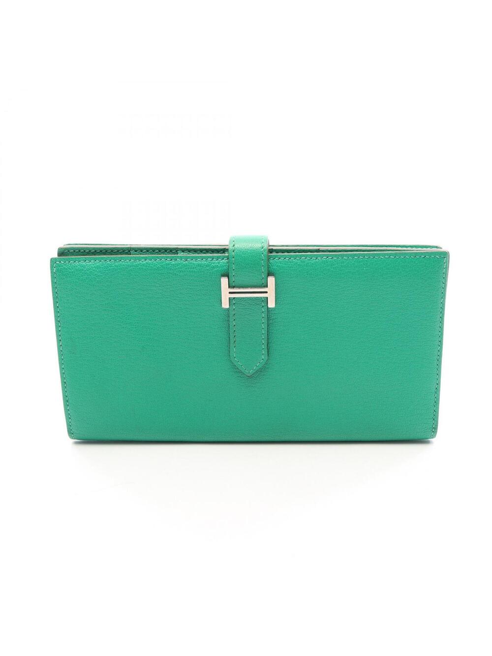 Hermes Bearn Soufflet Bifold Wallet T #340530H14B